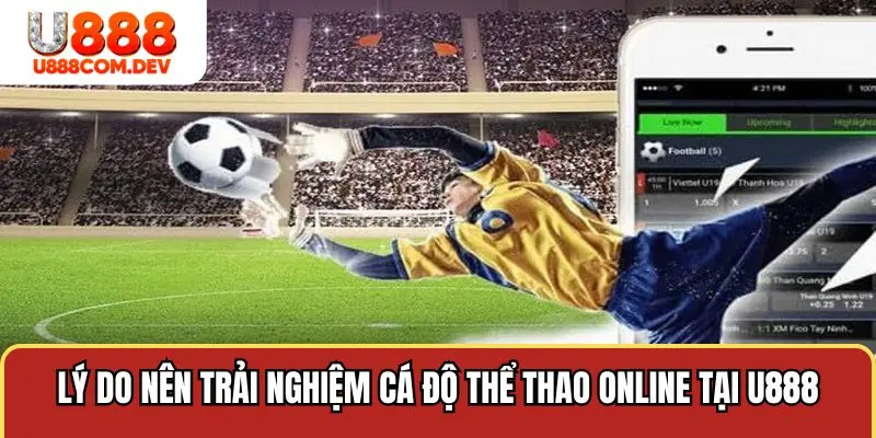 Lý do nên trải nghiệm cá độ thể thao online tại U888