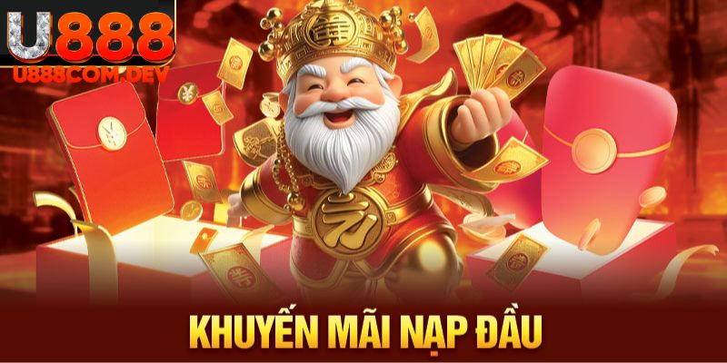 Cập nhật sự kiện khuyến mãi nạp đầu U888 mới nhất 